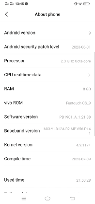 Vivo Y17 ( 8/256)